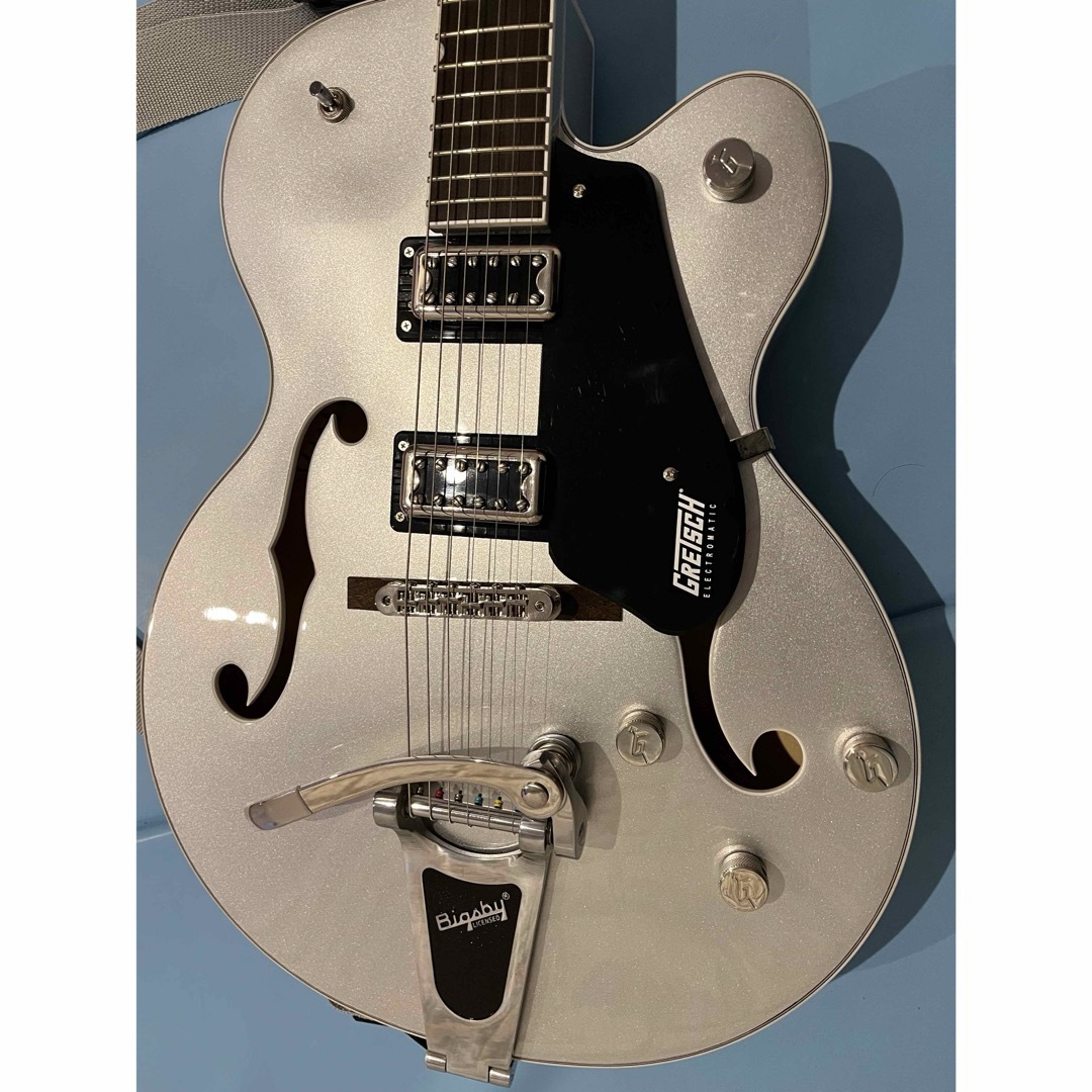 GRETSCH(グレッチ)のGRETSCH G5420T Airline Silver 楽器のギター(エレキギター)の商品写真