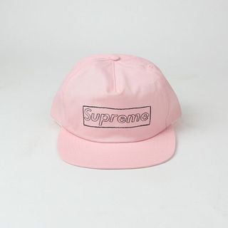 シュプリーム(Supreme)の2021SS Supreme KAWS Chalk Logo 5-Panel Pink : P265(キャップ)