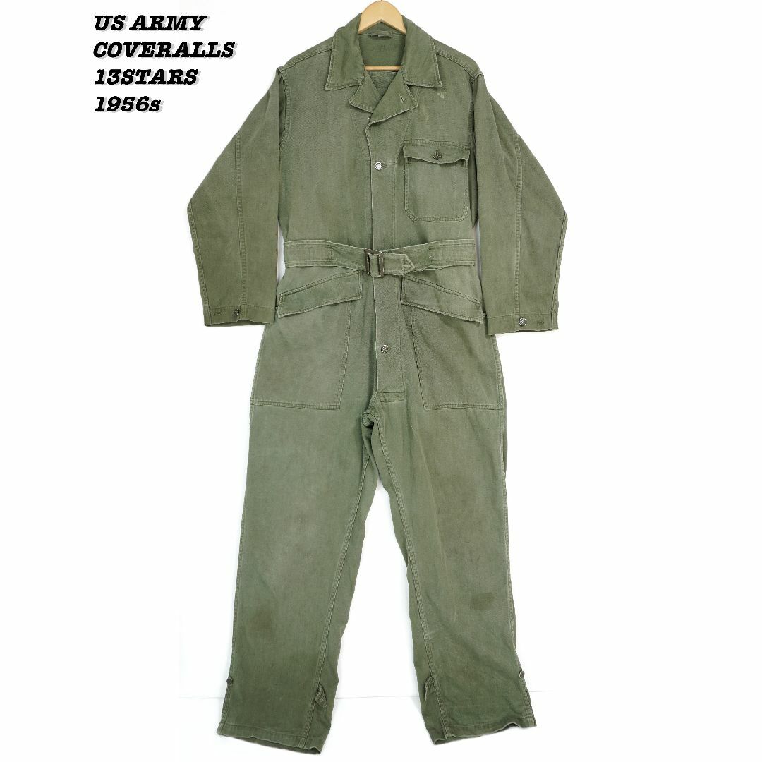 MILITARY(ミリタリー)のUS ARMY COVERALLS 1956s M 304239 メンズのパンツ(サロペット/オーバーオール)の商品写真