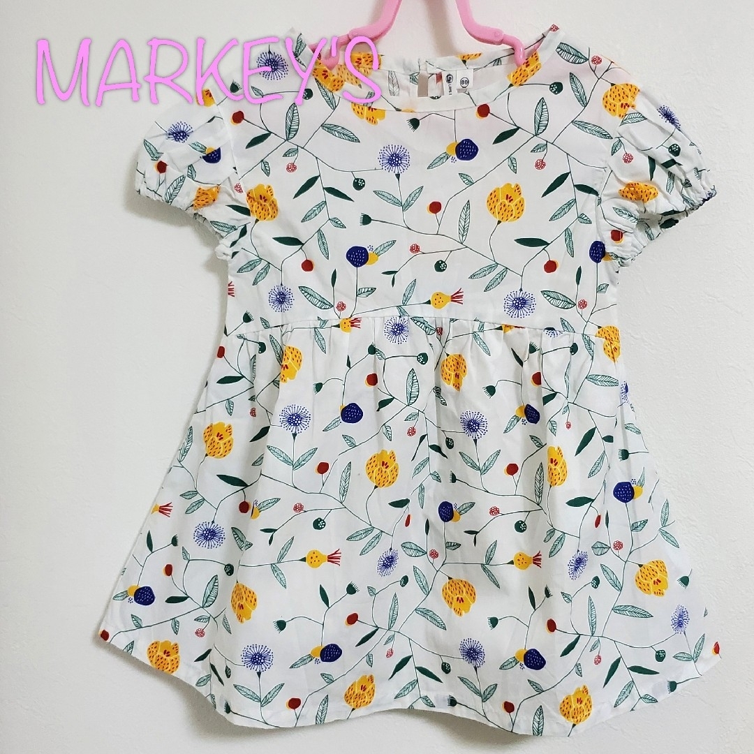 MARKEY'S(マーキーズ)の【80】マーキーズ　半袖　ワンピース キッズ/ベビー/マタニティのベビー服(~85cm)(ワンピース)の商品写真