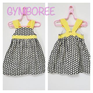 ジンボリー(GYMBOREE)の【12-18m/80】新品　ジンボリー　花柄　ワンピース　パンツ(ワンピース)