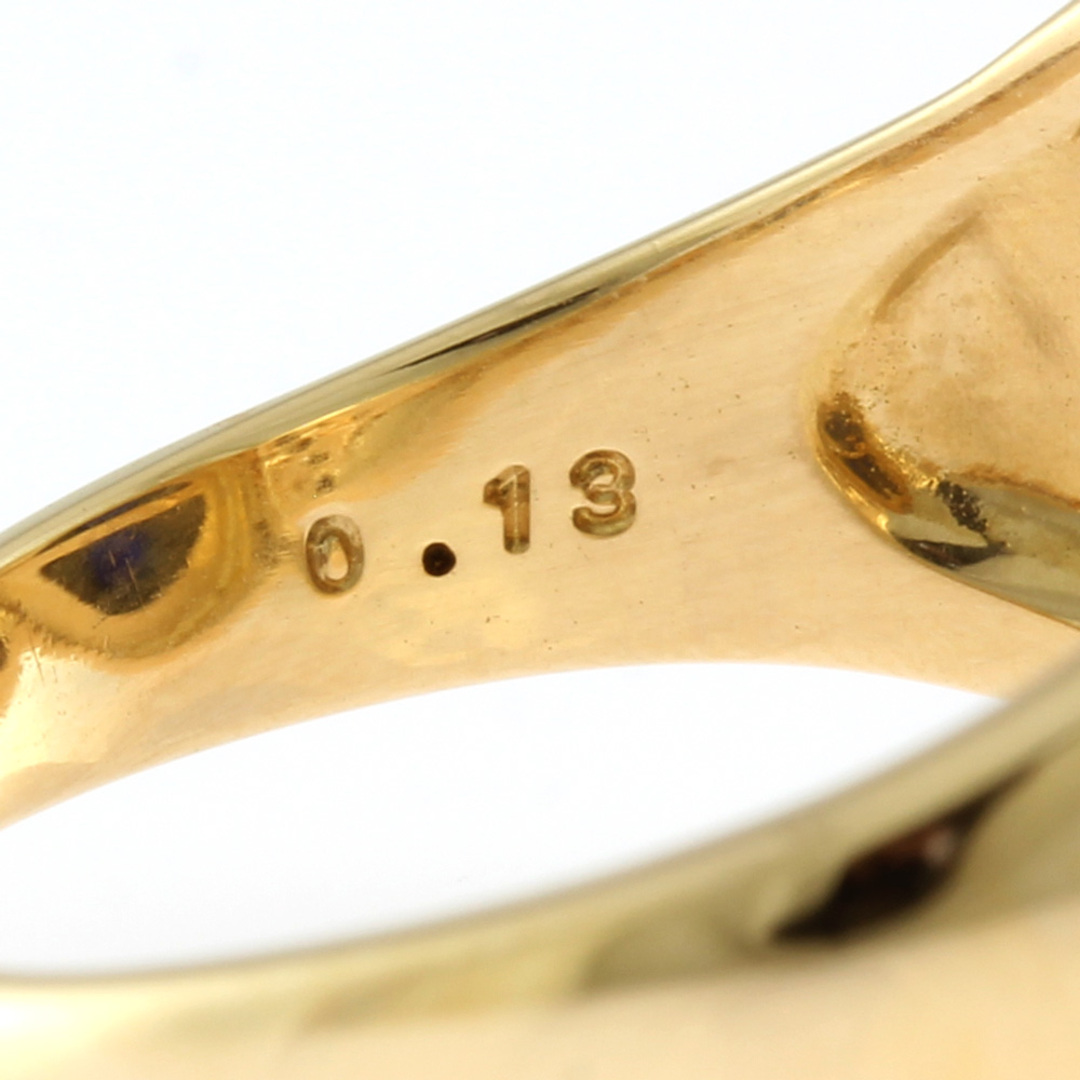 TASAKI(タサキ)のタサキ リング 指輪 17号 18金 K18イエローゴールド ラピスラズリ レディース TASAKI 中古 タサキ レディースのアクセサリー(リング(指輪))の商品写真