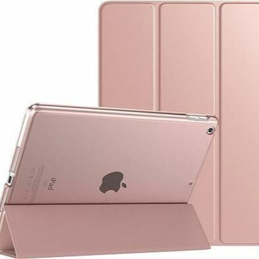 【✨人気色✨】iPad 10.2 ケース　訳アリ　ピンク　スタンド　カバー スマホ/家電/カメラのスマホアクセサリー(モバイルケース/カバー)の商品写真