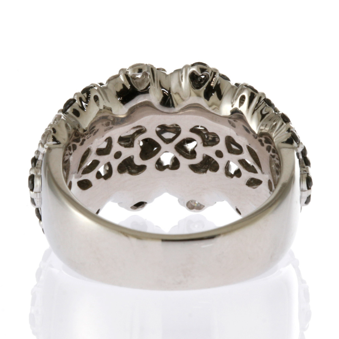 PonteVecchio(ポンテヴェキオ)のポンテヴェキオ リング 指輪 10号 18金 K18ホワイトゴールド ダイヤモンド レディース Ponte Vecchio 中古 ポンテヴェキオ レディースのアクセサリー(リング(指輪))の商品写真
