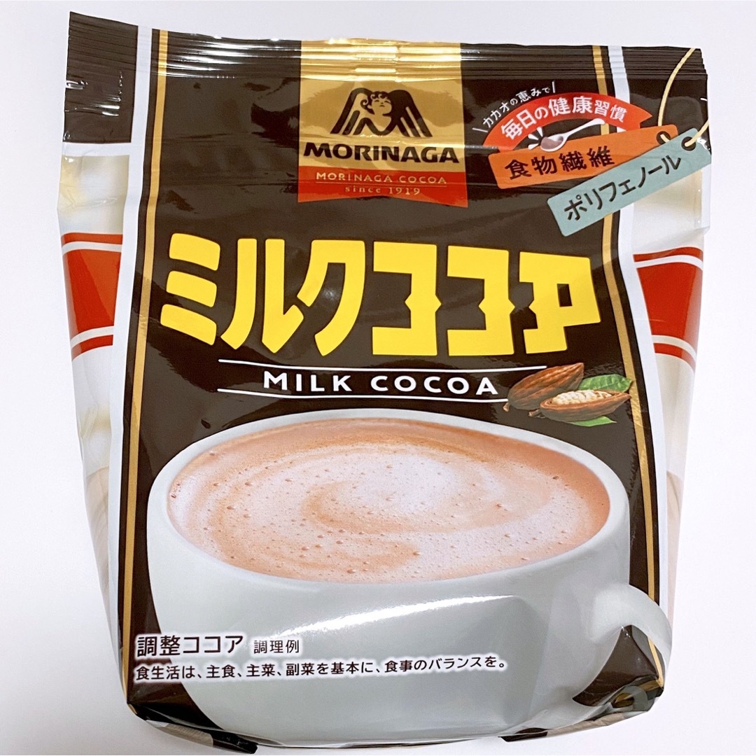 森永製菓(モリナガセイカ)の森永 ミルクココア 300g 4袋セット 合計1.2kg 食物繊維 カカオ 食品/飲料/酒の飲料(その他)の商品写真