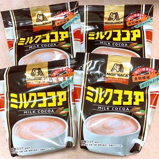 モリナガセイカ(森永製菓)の森永 ミルクココア 300g 4袋セット 合計1.2kg 食物繊維 カカオ(その他)