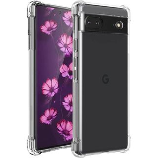 グーグルピクセル(Google Pixel)のPixel 7 ケース ピクセル クリア 超耐衝撃 滑り止め付き(Androidケース)