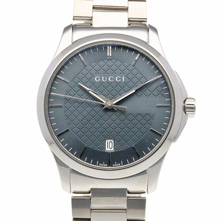 グッチ(Gucci)のグッチ Gタイムレス 腕時計 時計 ステンレススチール 126.4 クオーツ メンズ 1年保証 GUCCI 中古 グッチ(腕時計(アナログ))