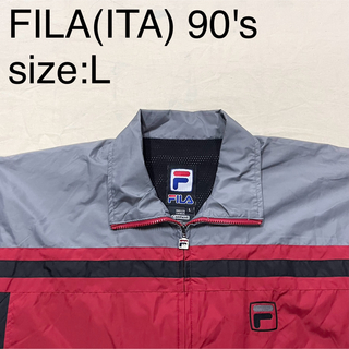 フィラ(FILA)のFILA(ITA)ビンテージアスレチックジャケット　90's(ブルゾン)