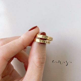 ペア販売特価◎pair code ring(リング(指輪))