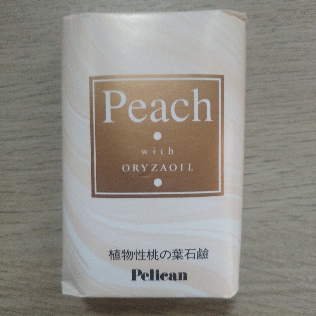 Pelikan(ペリカン)のアロエ石鹸　桃の葉石鹸　12個セット　ペリカン石鹸　日本製　ソープ コスメ/美容のボディケア(ボディソープ/石鹸)の商品写真