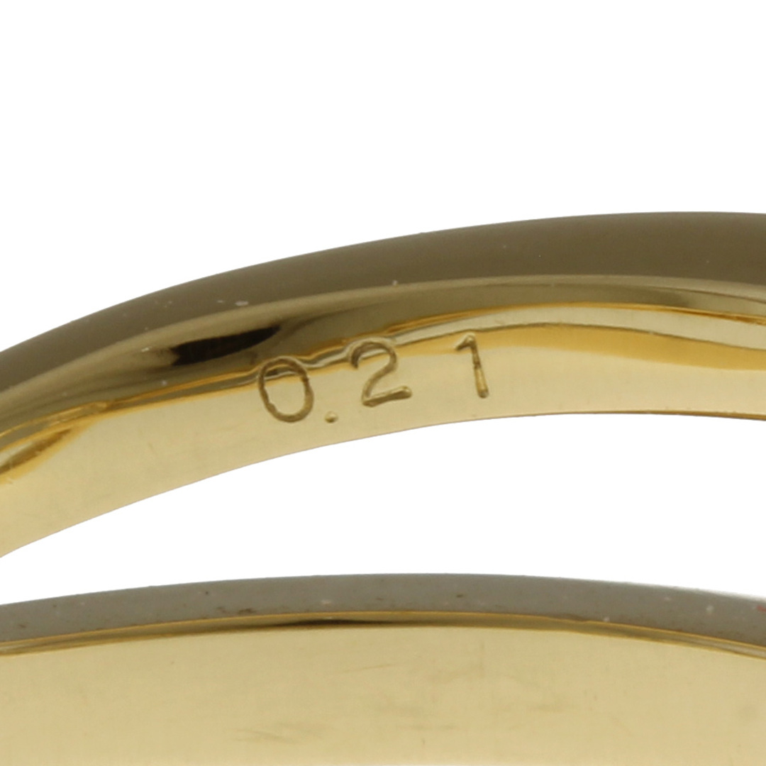 PonteVecchio(ポンテヴェキオ)のポンテヴェキオ リング 指輪 10号 18金 K18イエローゴールド ダイヤモンド レディース Ponte Vecchio 中古 ポンテヴェキオ レディースのアクセサリー(リング(指輪))の商品写真