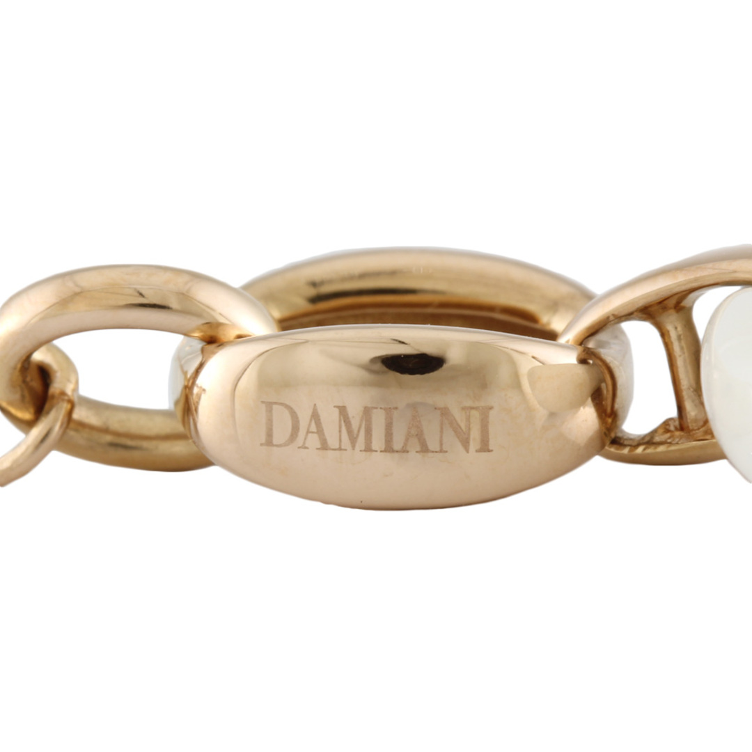 Damiani(ダミアーニ)のダミアーニ ディーレース ネックレス 18金 K18ピンクゴールド ホワイトの天然石 レディース Damiani 中古 ダミアーニ レディースのアクセサリー(ネックレス)の商品写真