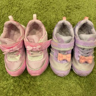 スーパースター(SUPERSTAR)の女の子スニーカー18.0cm 2足まとめ売り(スニーカー)