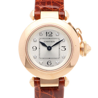 カルティエ(Cartier)のカルティエ ミスパシャ 腕時計 時計 時計 18金 K18ピンクゴールド 3133 クオーツ レディース 1年保証 CARTIER 中古 カルティエ(腕時計)