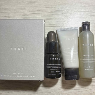 スリー(THREE)の新品　THREE スカルプ＆ヘアリムーバー　シャンプー　トリートメント(シャンプー/コンディショナーセット)