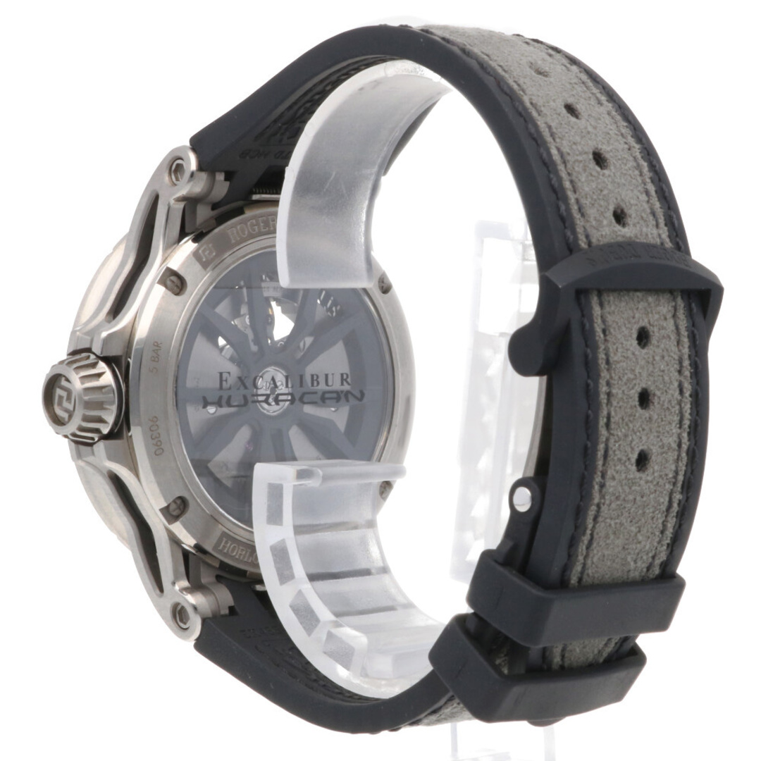 ROGER DUBUIS(ロジェデュブイ)のロジェ・デュブイ  エクスカリバー ウラカン 腕時計 チタン 自動巻き メンズ 1年保証 ROGER DUBUIS 【中古】 メンズの時計(腕時計(アナログ))の商品写真