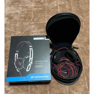 ゼンハイザー(SENNHEISER)のゼンハイザー momentum on-ear 黒(ヘッドフォン/イヤフォン)