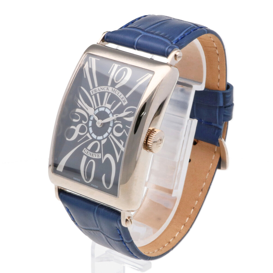 FRANCK MULLER(フランクミュラー)のフランクミュラー ロングアイランド 腕時計 時計 18金 K18ホワイトゴールド 1200SC LTD ALLONGEE 自動巻き メンズ 1年保証 FRANCK MULLER  中古 メンズの時計(腕時計(アナログ))の商品写真