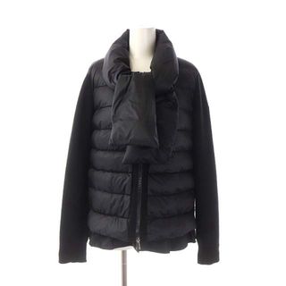 モンクレール(MONCLER)のMONCLER MAGLIONE TRICOT マフラー付きニットダウン(ダウンジャケット)