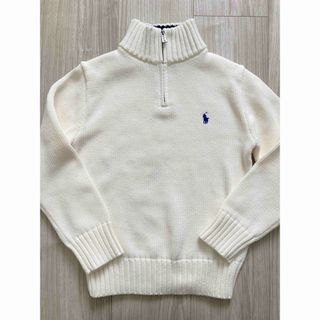 ポロラルフローレン(POLO RALPH LAUREN)のポロラルフローレン　ジップアップニット　7(130)(ニット)