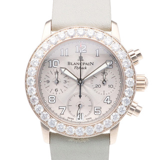 ブランパン(BLANCPAIN)のブランパン フライバック 腕時計 時計 18金 K18ホワイトゴールド 自動巻き ユニセックス 1年保証 Blancpain  中古(腕時計)