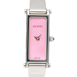 グッチ(Gucci)のグッチ 腕時計 時計 ステンレススチール 1500L クオーツ レディース 1年保証 GUCCI  中古(腕時計)