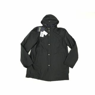 約65cm身幅Herno ヘルノ ダウンジャケット PI00226UL 11106 9300 LAMINAR  BLACK GORE-TEX ラミナー ゴアテックス フード付き ダウンジャケット ブラック系 48【極上美品】