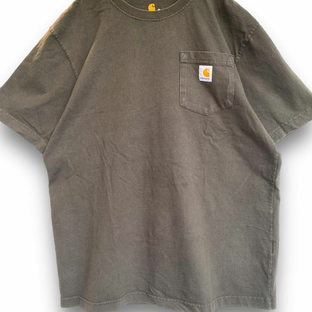 carhartt(カーハート)の希少！Carhartt　カーハート 半袖Ｔシャツ Mサイズ 黒 メンズのトップス(Tシャツ/カットソー(半袖/袖なし))の商品写真