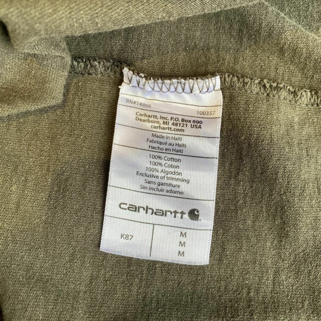 carhartt(カーハート)の希少！Carhartt　カーハート 半袖Ｔシャツ Mサイズ 黒 メンズのトップス(Tシャツ/カットソー(半袖/袖なし))の商品写真