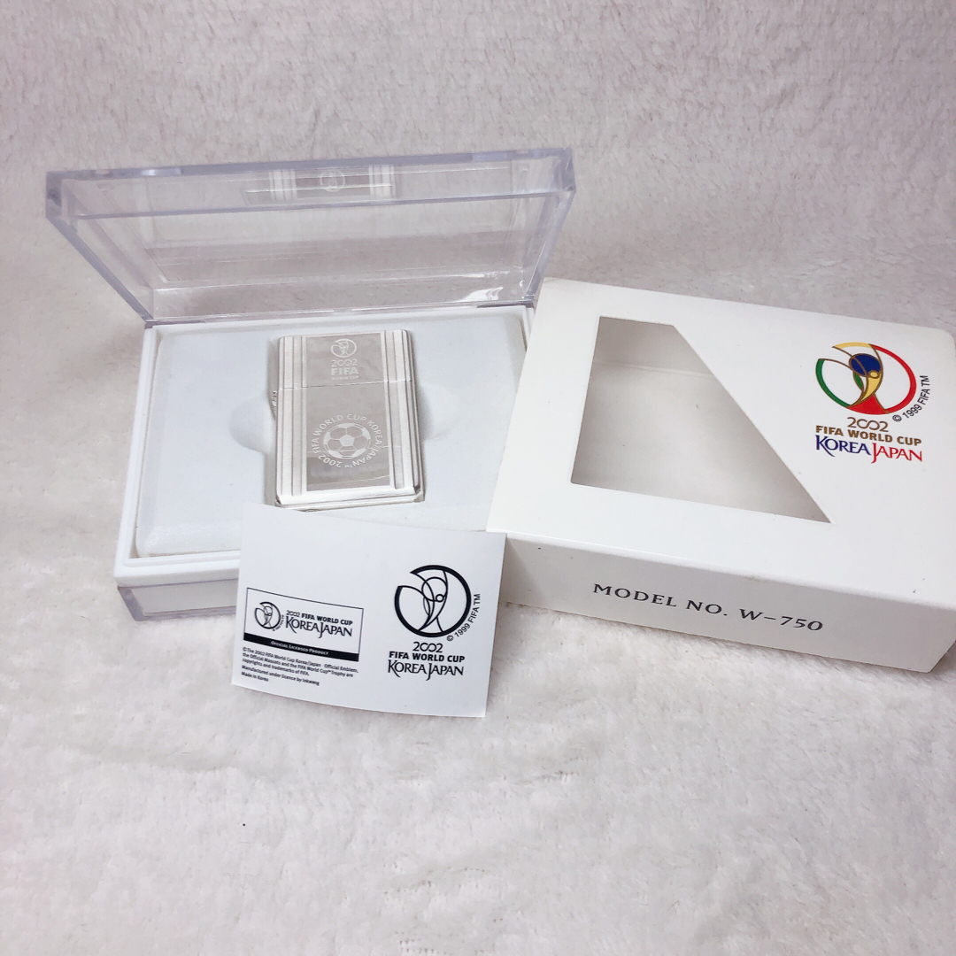 FIFA WORLD CUP 2002 日韓 Zippo ライターfifa