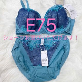 トリンプ(Triumph)のトリンプ 恋するブラ583 ブラジャーE75(ブラ&ショーツセット)