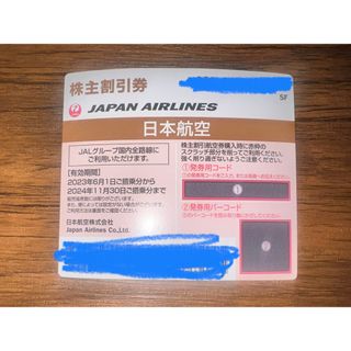 ジャル(ニホンコウクウ)(JAL(日本航空))のJAL 日本航空　株主優待券 1枚(航空券)