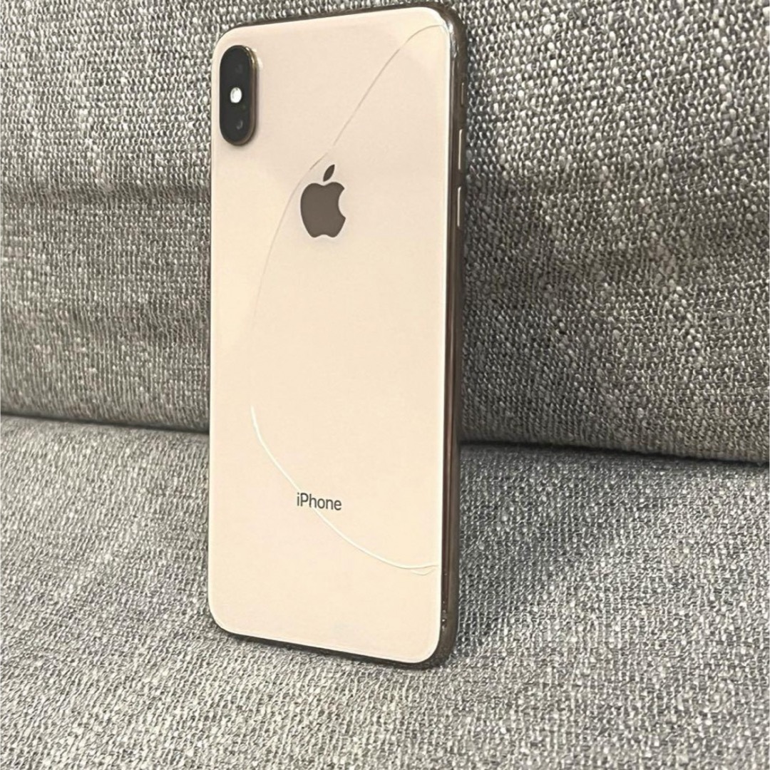 iPhone Xs Max Gold 512 GB Softbank 本体　美品