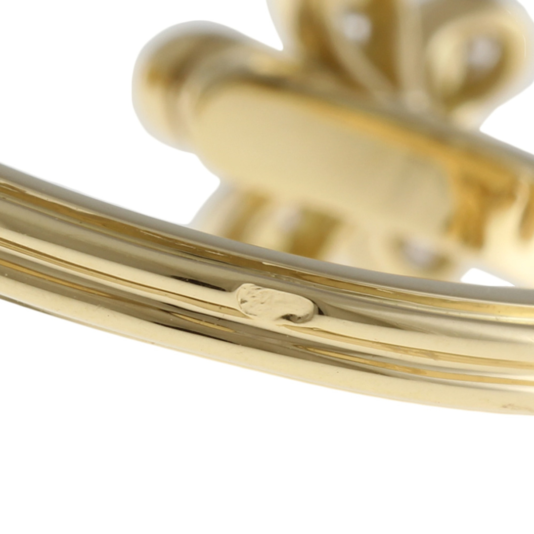 Van Cleef & Arpels(ヴァンクリーフアンドアーペル)のヴァンクリーフ＆アーペル ソクラテス アントレ レ ドア リング 指輪 12.5号 18金 K18イエローゴールド ダイヤモンド レディース Van Cleef & Arpels  中古 レディースのアクセサリー(リング(指輪))の商品写真