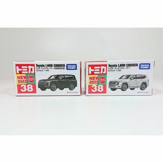 トミカプレミアム(トミカプレミアム)のトミカ　NO.38 ランドクルーザー 通常版＋初回特別仕様版　２個セット(ミニカー)