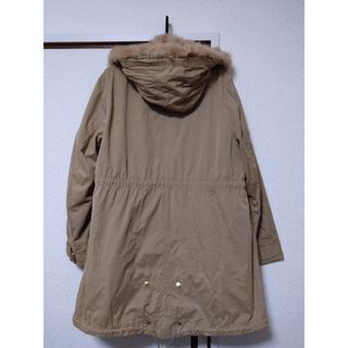 COCODEAL.　リアルファー付モッズコート、M