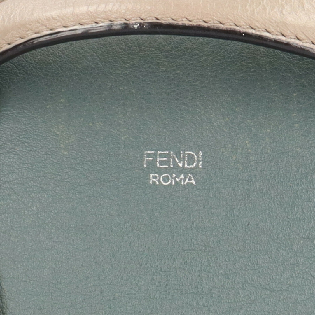 FENDI(フェンディ)のフェンディ バイザウェイミニディアム ハンドバッグ レザー 8BL124-5QJ グリーン レディース FENDI  中古 レディースのバッグ(ハンドバッグ)の商品写真