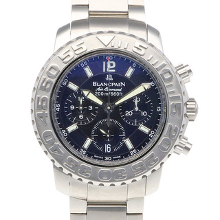 ブランパン(BLANCPAIN)のブランパン トリロジー エアーコマンド 腕時計 時計 ステンレススチール B2285F 1130 71 自動巻き メンズ 1年保証 Blancpain  中古(腕時計(アナログ))