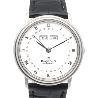 ブランパン(BLANCPAIN)のブランパン ヴィルレ 腕時計 時計 Pt950プラチナ NO66950034027A 自動巻き メンズ 1年保証 Blancpain  中古(腕時計(アナログ))