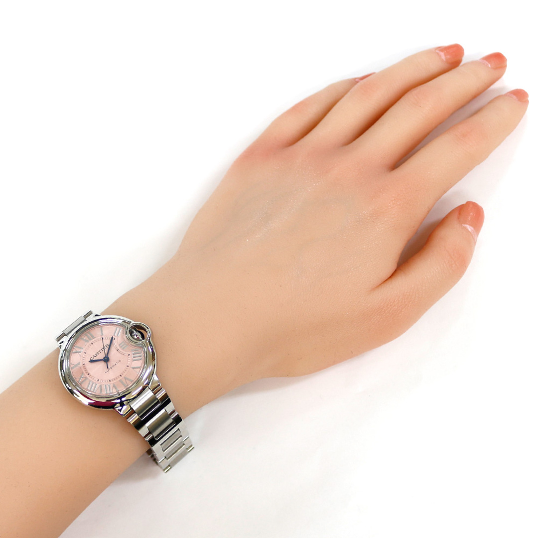 Cartier(カルティエ)のカルティエ バロンブルー 腕時計 時計 ステンレススチール CRW6920100 自動巻き レディース 1年保証 CARTIER  中古 レディースのファッション小物(腕時計)の商品写真