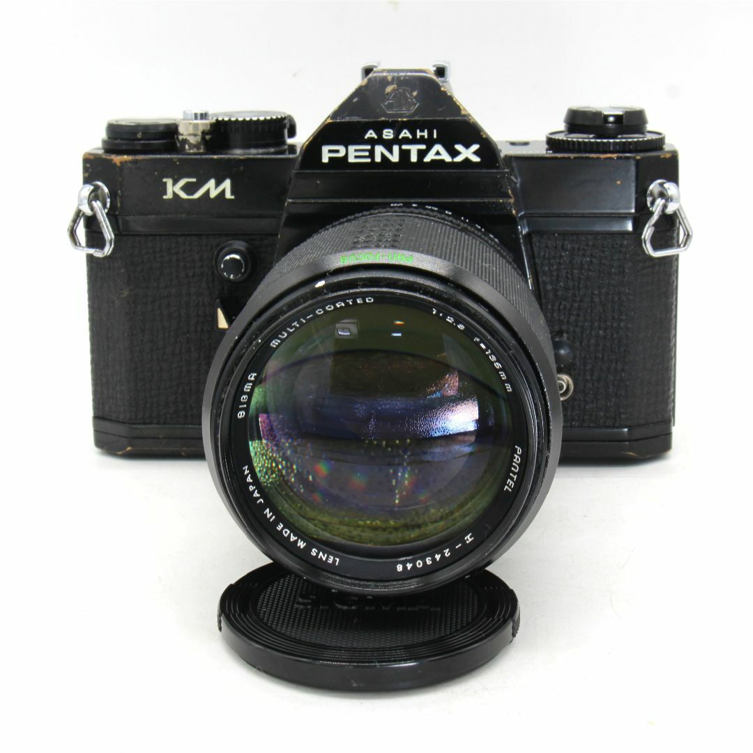 Pentax KM ブラック + SIGMA 1:2.8 135mm 整備済