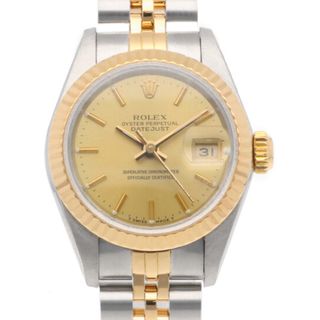 ロレックス(ROLEX)のロレックス デイトジャスト 腕時計 時計 ステンレススチール 69173 自動巻き レディース 1年保証 ROLEX  中古(腕時計)