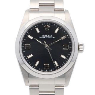 ロレックス(ROLEX)のロレックス オイスターパーペチュアル オイスターパーペチュアル 腕時計 時計 ステンレススチール 77080 自動巻き ユニセックス 1年保証 ROLEX  中古(腕時計)