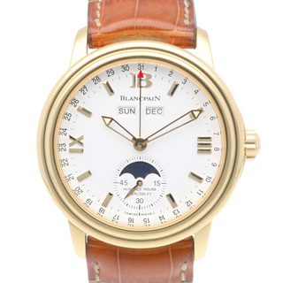 ブランパン(BLANCPAIN)のブランパン レマン 腕時計 時計 18金 K18イエローゴールド B2763 1418 A53 自動巻き メンズ 1年保証 Blancpain  中古(腕時計(アナログ))