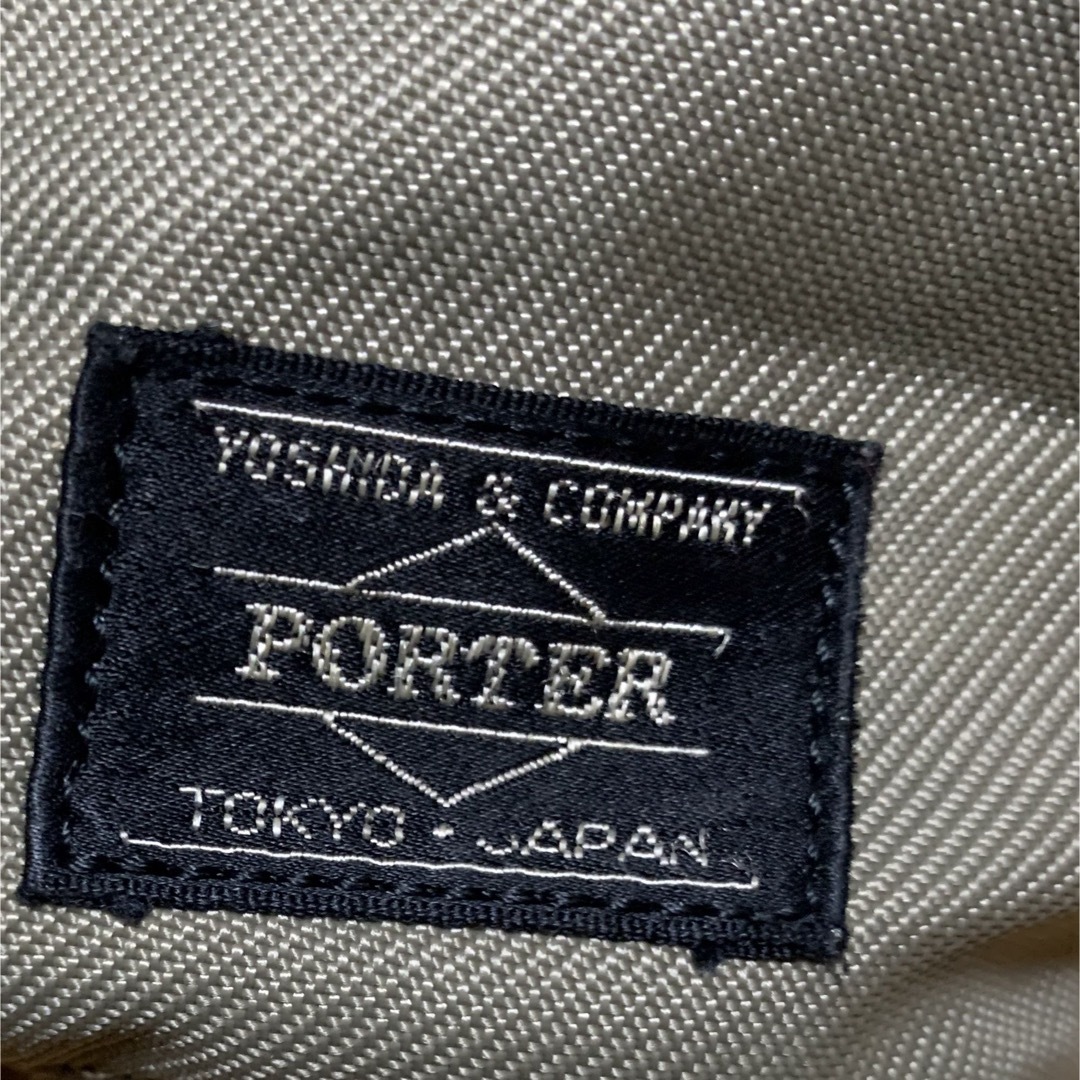 PORTER(ポーター)のporterポーターボディーバッグポーチ　美品ベージュ メンズのバッグ(ボディーバッグ)の商品写真