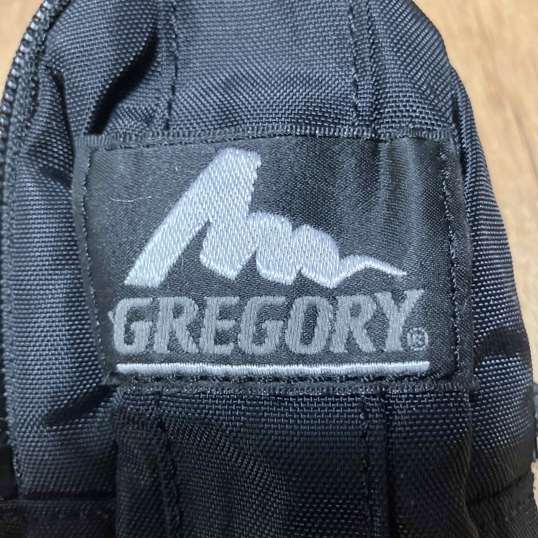 Gregory(グレゴリー)の春グレゴリー Gregoryポーチ 小物入れ パデット  黒 旧タグ メンズのバッグ(バッグパック/リュック)の商品写真