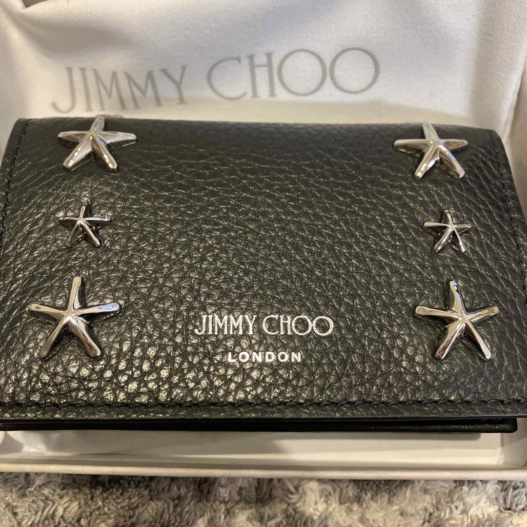 JIMMY CHOO(ジミーチュウ)のJimmy Choo ジミーチュウ 名刺入れ CLIFFYUUF CLIFFY レディースのファッション小物(名刺入れ/定期入れ)の商品写真