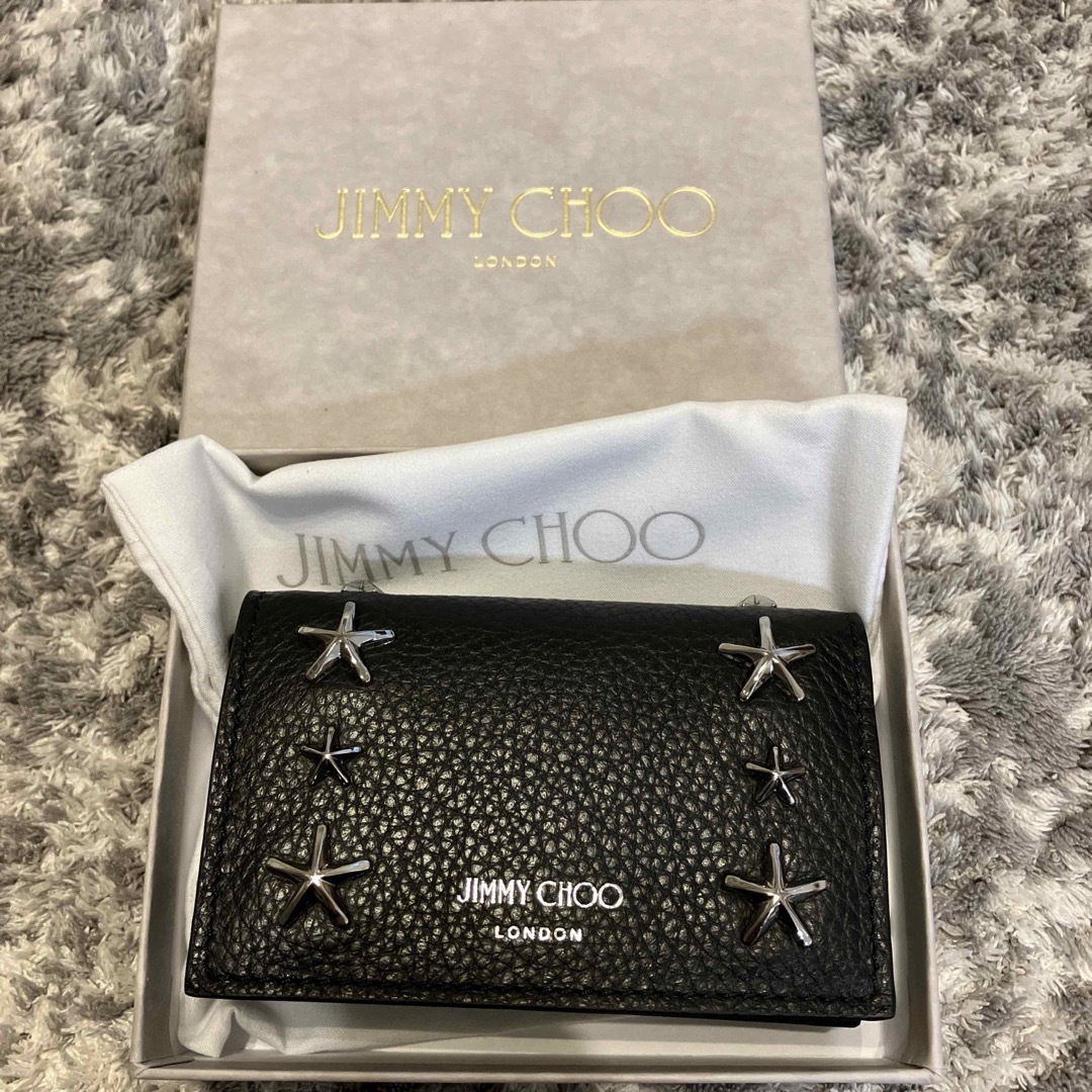 JIMMY CHOO(ジミーチュウ)のJimmy Choo ジミーチュウ 名刺入れ CLIFFYUUF CLIFFY レディースのファッション小物(名刺入れ/定期入れ)の商品写真