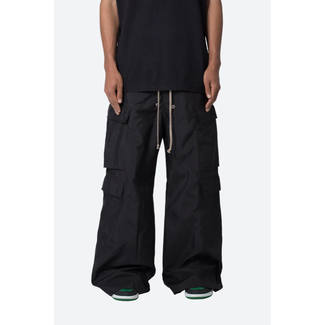 mnml - 【MNML】RAVE DOUBLE CARGO PANTS BLACK XSの通販 by DURDEN'S mnml - 【MNML】RAVE DOUBLE CARGO PANTS BLACK XSの通販 by DURDEN'S